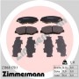 23868.170.1 ZIMMERMANN Комплект гальмівних колодок дисковий гальм
