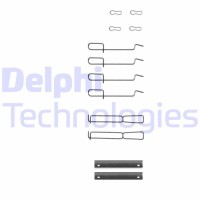 LX0262 DELPHI Комплектуючі колодки дискового гальма