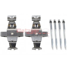 109-0108 METZGER Комплектуючі колодки дискового гальма