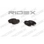 402B0076 RIDEX КомплеК т гальмівних колодок, дискове гальмо