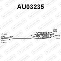AU03235 VENEPORTE Предглушник вихлопних газів