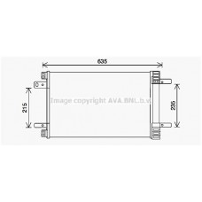 CN5311D AVA QUALITY COOLING Конденсатор кондиціонера