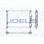 M-0201290 JDEUS Радіатор охолодження двигуна