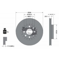BDS1957 BENDIX Braking Гальмівний диск