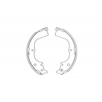 KBS-9939 KAVO PARTS Комплект гальмівних колодок