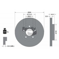 BDS2173 BENDIX Braking Гальмівний диск