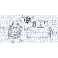 063721428010 MAGNETI MARELLI Стартер