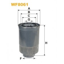 WF8061 WIX FILTERS Паливний фільтр