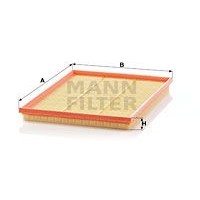 C 3178 MANN-FILTER Повітряний фільтр