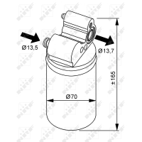 WG2160020 WILMINK GROUP Осушувач кондиціонера