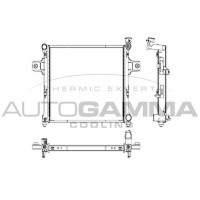 107270 AUTOGAMMA Радіатор охолодження двигуна