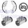 KP1067 DELPHI Комплект гальмівних колодок