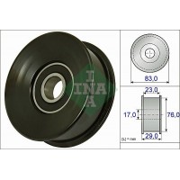 WG1253149 WILMINK GROUP Паразитный / ведущий ролик, Поліклиновий ремінь
