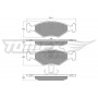 TX 10-793 TOMEX Brakes Комплект гальмівних колодок дисковий гальм