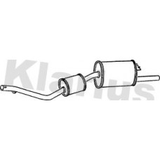 250177 KLARIUS Глушник вихлопних газів кінцевий