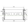 FD428R002 PRASCO Радіатор охолодження двигуна