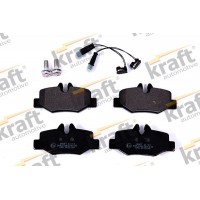 6011099 KRAFT AUTOMOTIVE Комплект гальмівних колодок дисковий гальм