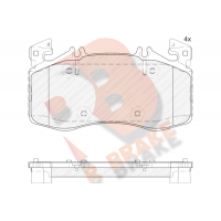 RB2447 R BRAKE Комплект гальмівних колодок дисковий гальм