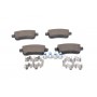 0986494384 BOSCH BOSCH Гальмівні колодки зад. (+ уст. косплект)  RENAULT Fluence 10-, Megane III,Scenic 09-