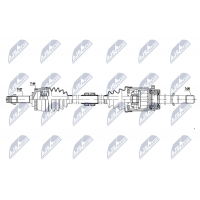 NPW-NS-142 NTY Привідний вал
