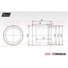 72960026 MAXTECH Поршень корпус скоби гальма