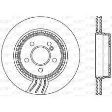 BDR2396.20 OPEN PARTS Гальмівний диск