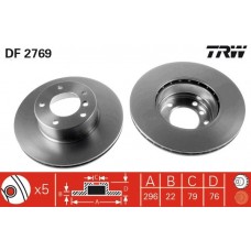 DF2769 TRW Гальмівний диск
