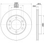 8DD 355 105-191 HELLA PAGID Гальмівний диск