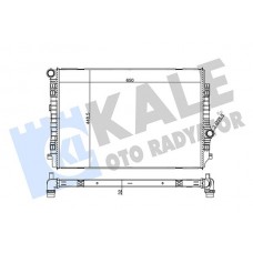 355535 KALE OTO RADYATÖR Радіатор охолодження двигуна