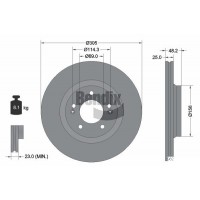 BDS2272 BENDIX Braking Гальмівний диск