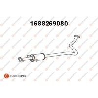 1688269080 EUROREPAR Середній глушник вихлопних газів