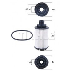OX 1137D KNECHT Масляний фільтр