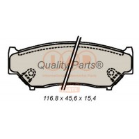 704-16051 IAP QUALITY PARTS Комплект гальмівних колодок дисковий гальм