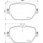 P 50 138 BREMBO Комплект гальмівних колодок дисковий гальм