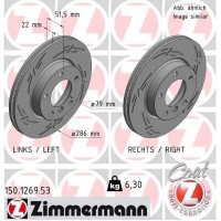 150.1269.53 ZIMMERMANN Гальмівний диск
