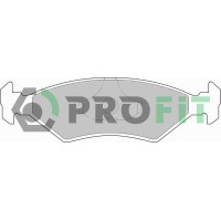 5000-0206 PROFIT Комплект гальмівних колодок дисковий гальм