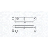 351319204590 MAGNETI MARELLI Интеркулер