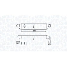 351319204590 MAGNETI MARELLI Интеркулер