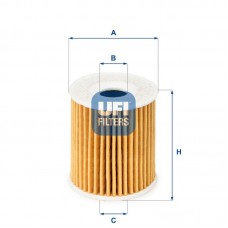 25.035.00 UFI Масляний фільтр