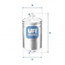 31.583.00 UFI Паливний фільтр