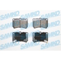 5SP366 SAMKO Комплект гальмівних колодок дисковий гальм