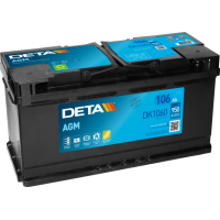 DK1060 DETA Стартерна акумуляторна батарея