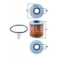 OX 91D KNECHT Масляний фільтр