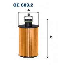 OE 689/2 FILTRON Масляний фільтр