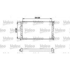 731025 VALEO Радіатор охолодження двигуна
