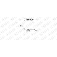 CT15609 VENEPORTE Предглушник вихлопних газів