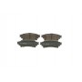 0 986 494 907 BOSCH Комплект гальмівних колодок дисковий гальм