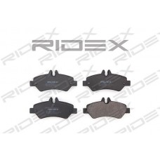 402B0204 RIDEX КомплеК т гальмівних колодок, дискове гальмо