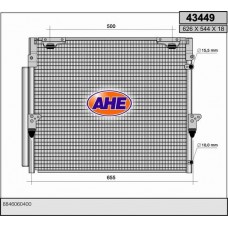 43449 AHE Конденсатор кондиціонера