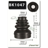 BK1047 SHAFTEC Комплект пыльника, Привідний вал